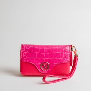 Cartera marca Cloe (color magenta)