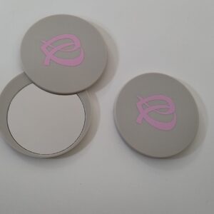 Espejo de bolsillo (color beige)