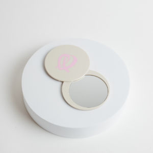 Espejo de bolsillo (color beige)