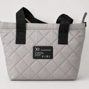 Bolsa Cloe gris con forro antibacterial